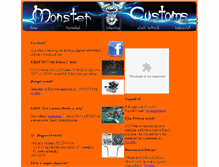 Tablet Screenshot of monster-customs.hu